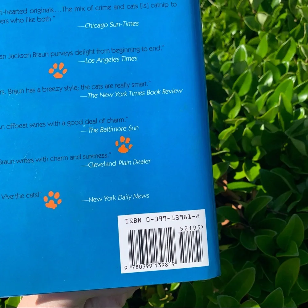 Lilian Jackson Braun The Cat Who Blew The Whistle Hardback Book Novel